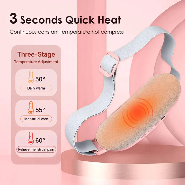 Period Cramp Comfort Heating Pad and Massager